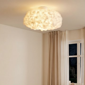 Brilagi - Taklampa SOLEAIR 1xE27/40W/230V Ø 45 cm vit