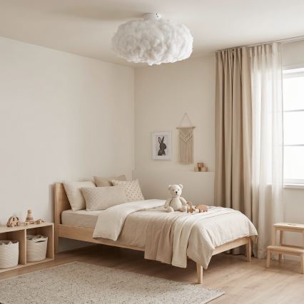 Brilagi - Taklampa SOLEAIR 1xE27/40W/230V Ø 45 cm vit