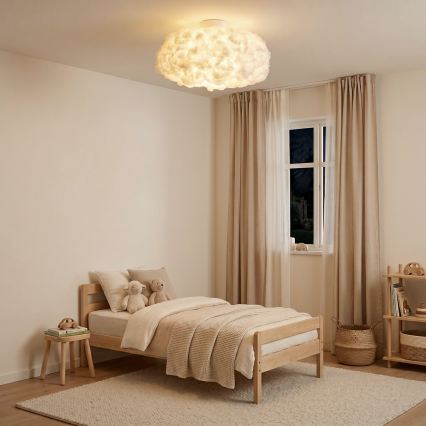 Brilagi - Taklampa SOLEAIR 1xE27/40W/230V Ø 45 cm vit
