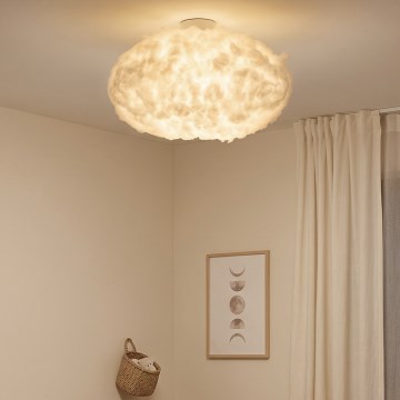 Brilagi - Taklampa SOLEAIR 2xE27/40W/230V Ø 60 cm vit
