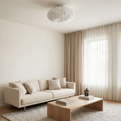 Brilagi - Taklampa SOLEAIR 2xE27/40W/230V Ø 60 cm vit