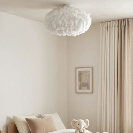 Brilagi - Taklampa SOLEAIR 2xE27/40W/230V Ø 60 cm vit