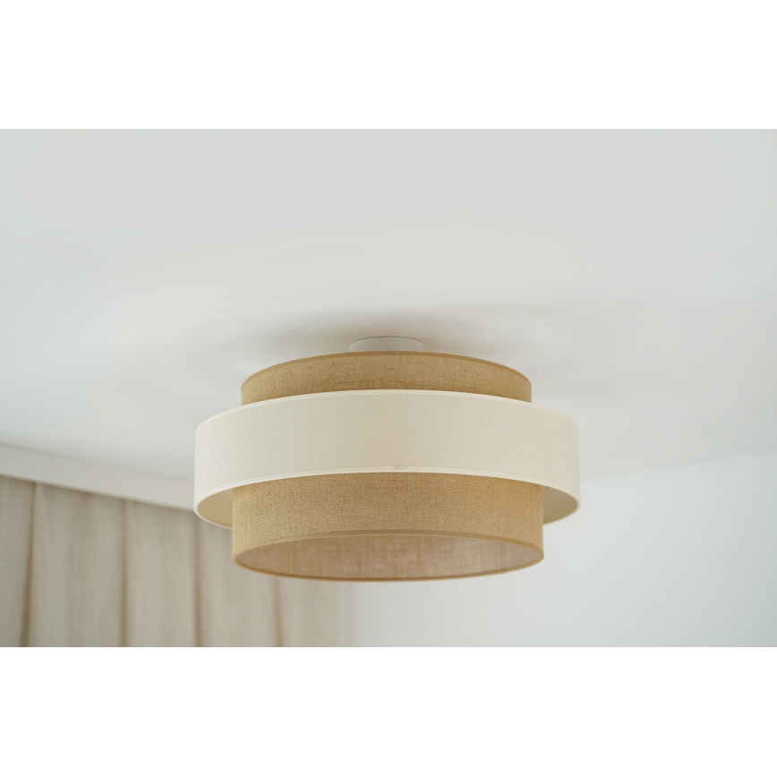 Brilagi - Taklampa SPACE LIGHT 1xE27/15W/230V Ø 50 cm beige/kräm