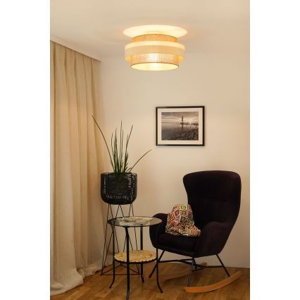 Brilagi - Taklampa SPACE LIGHT 1xE27/15W/230V Ø 50 cm beige/kräm