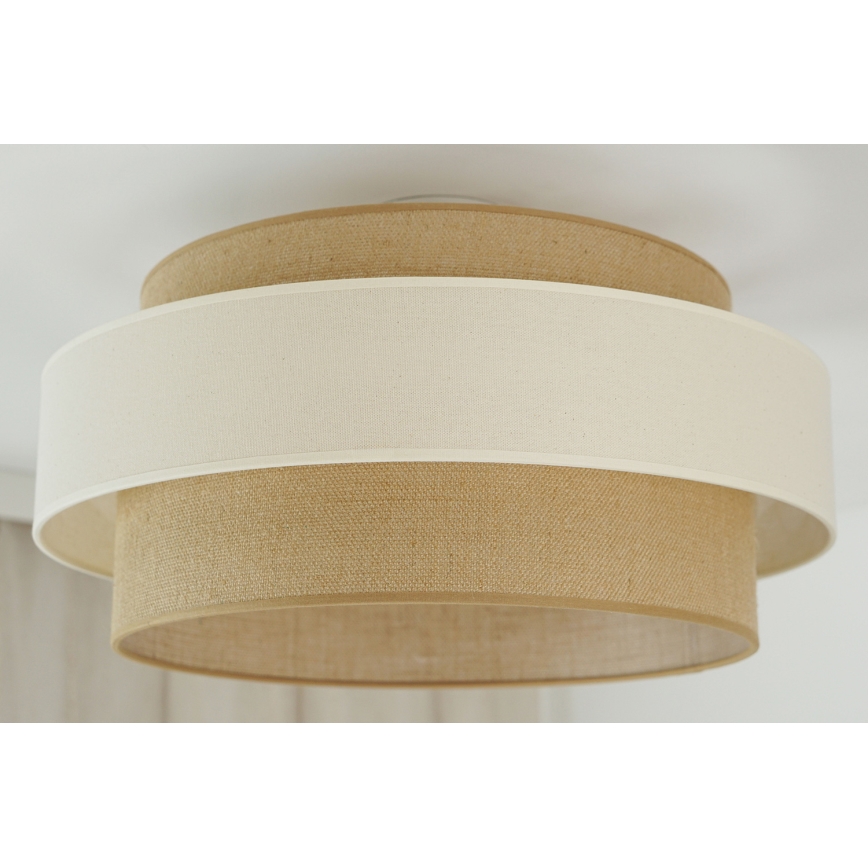 Brilagi - Taklampa SPACE LIGHT 1xE27/15W/230V Ø 50 cm beige/kräm