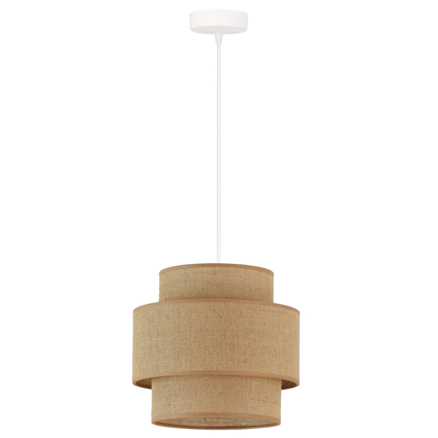 Brilagi - Taklampa SPACE YUTE 1xE27/15W/230V Ø 25 cm beige/vit