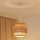 Brilagi - Taklampa SPACE YUTE 1xE27/15W/230V Ø 25 cm beige/vit