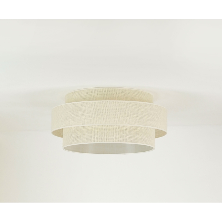 Brilagi - Taklampa SPACE YUTE LED/12W/230V Ø 50 cm 3000K/4000K/6400K krämvit