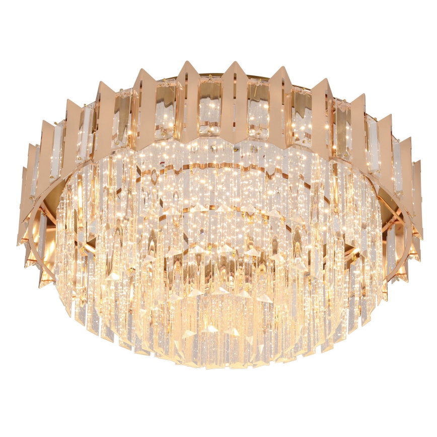 Brilagi - Taklampa SPECTRA 5xE14/40W/230V Ø 48 cm guldfärgad