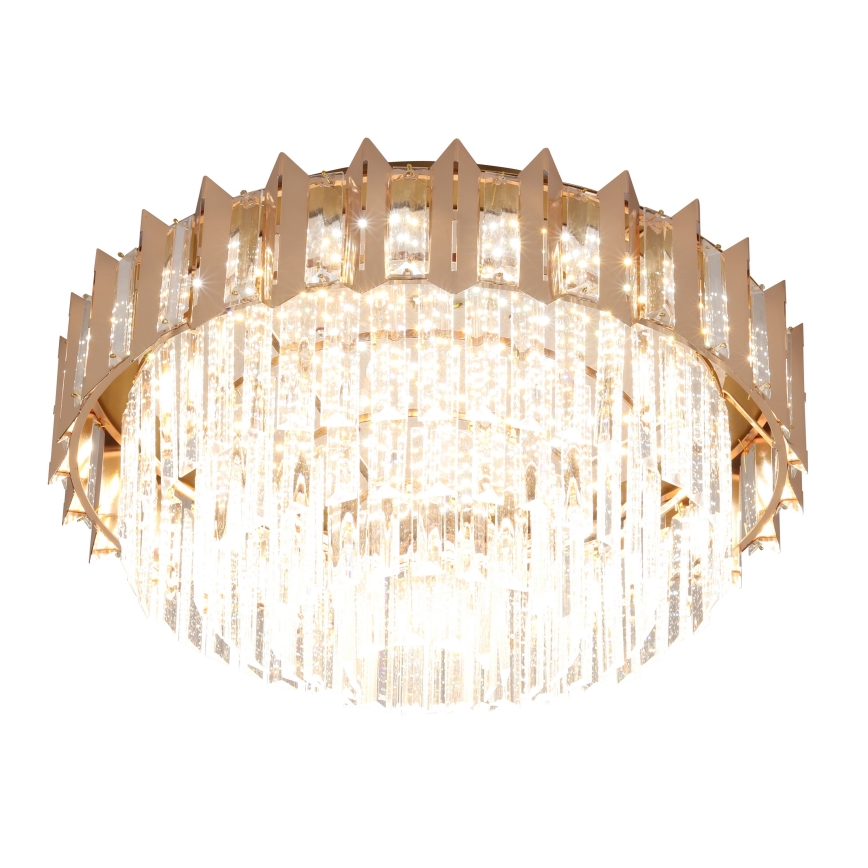 Brilagi - Taklampa SPECTRA 5xE14/40W/230V Ø 48 cm guldfärgad