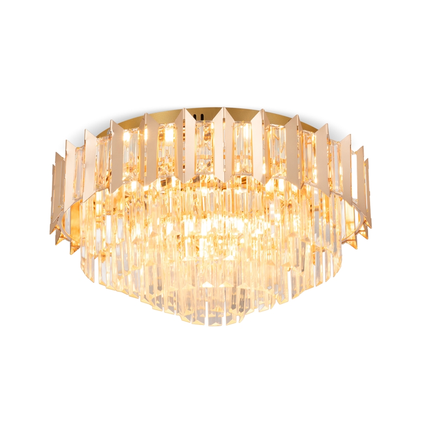 BRILAGI - Taklampa SPECTRA 5xE14/40W/230V Ø 48 cm guldfärgad