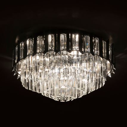 BRILAGI - Taklampa SPECTRA 5xE14/40W/230V Ø 48 cm polerad krom