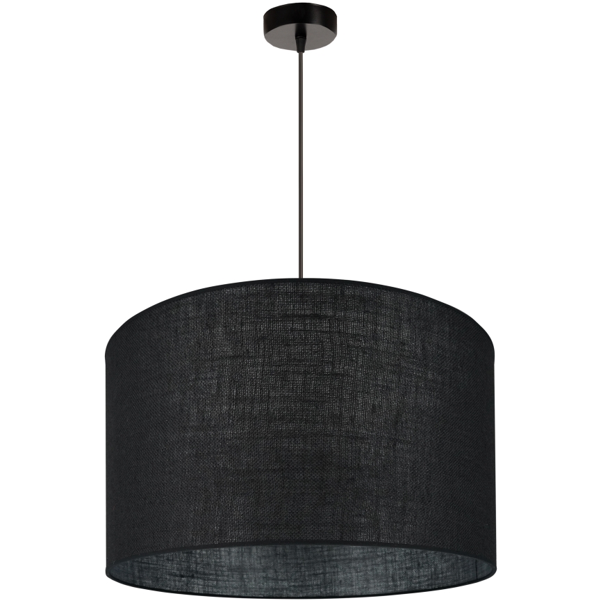 Brilagi - Taklampa TUBES ROLLER 1xE27/15W/230V Ø 50 cm svart