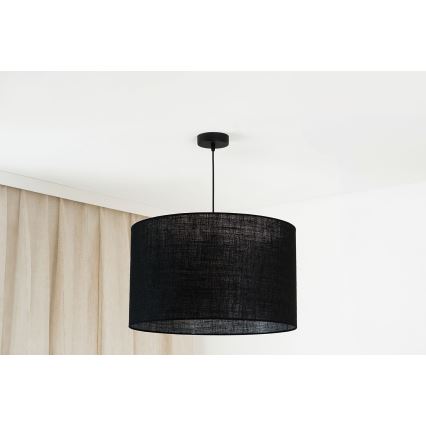 Brilagi - Taklampa TUBES ROLLER 1xE27/15W/230V Ø 50 cm svart