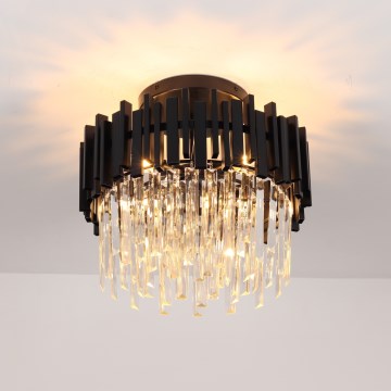 Brilagi - Taklampa VERVE 4xE14/40W/230V Ø 40 cm svart