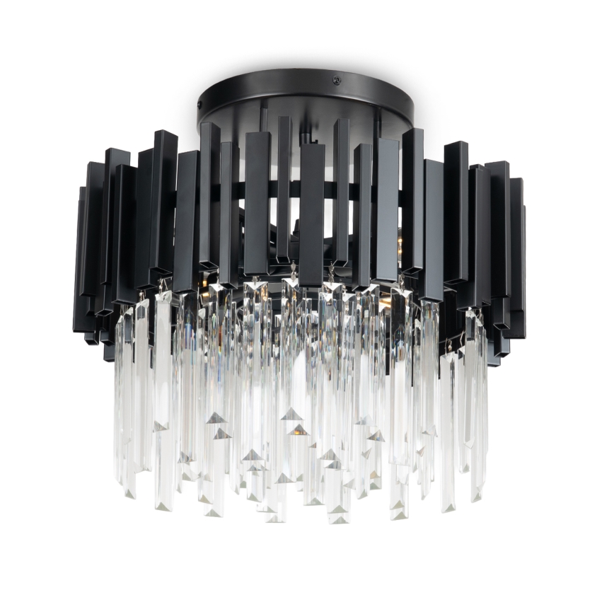 BRILAGI - Taklampa VERVE 4xE14/40W/230V Ø 40 cm svart