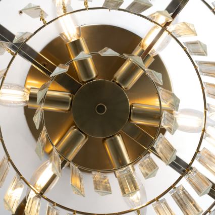 BRILAGI - Taklampa VERVE 6xE14/40W/230V Ø 60 cm guld
