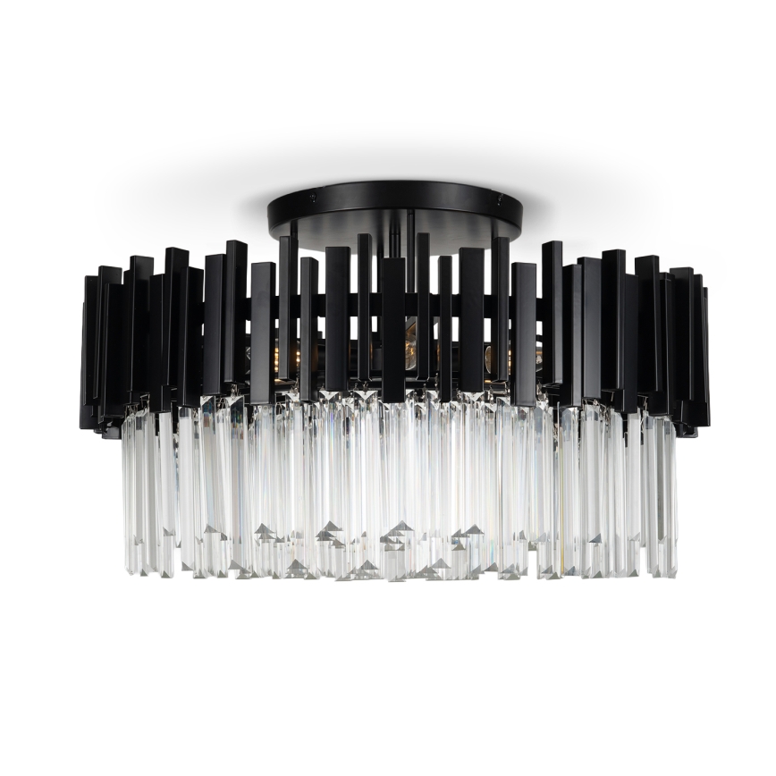 BRILAGI - Taklampa VERVE 6xE14/40W/230V Ø 60 cm svart