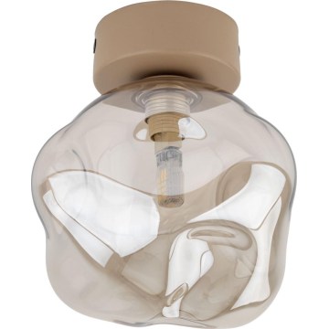 Brilagi - Taklampa VULCANO 1xG9/8W/230V beige/rökfärgad beige