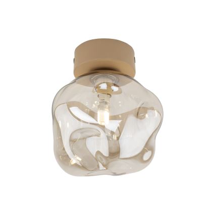 Brilagi - Taklampa VULCANO 1xG9/8W/230V beige/rökfärgad beige