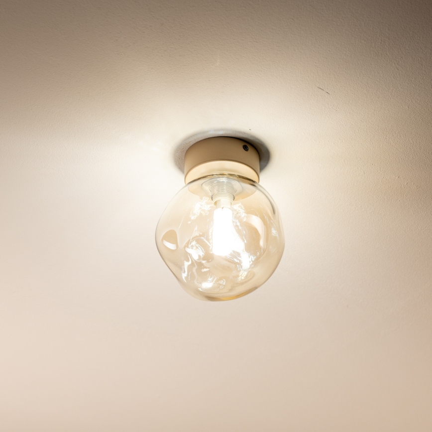 BRILAGI - Taklampa VULCANO 1xG9/8W/230V beige/rökfärgad beige