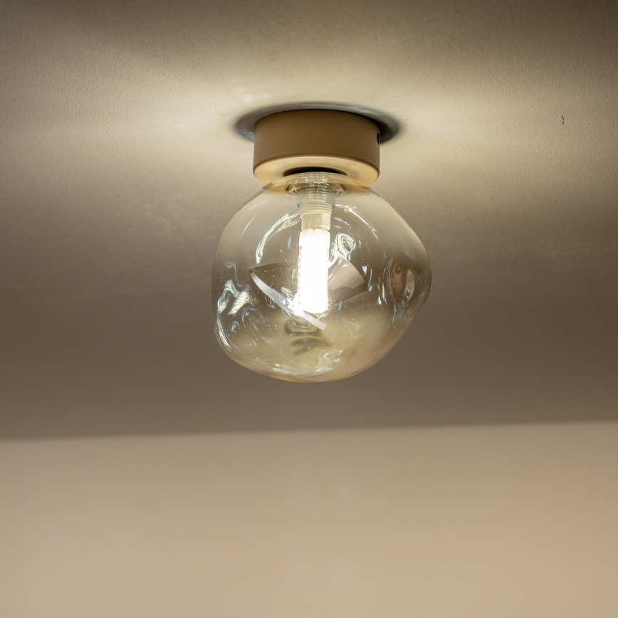 BRILAGI - Taklampa VULCANO 1xG9/8W/230V beige/rökfärgad beige