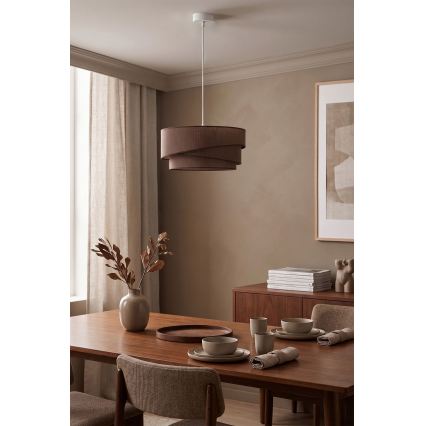 Brilagi - Takpendel ARROW 1x E27/60W/230V Ø 45 cm, brun