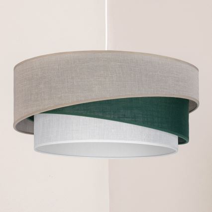 Brilagi - Takpendel ARROW på kabel 1xE27/60W/230V Ø 45 cm beige/grön/vit