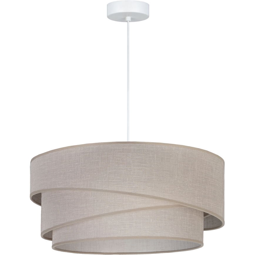 Brilagi - Takpendel med kabel ARROW 1xE27/60W/230V Ø 45 cm beige