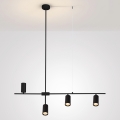 Brilagi - Takpendel med kabel CRANE 4xGU10/30W/230V svart
