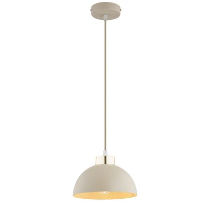 Brilagi - Takpendel med kabel MOON 1xE27/60W/230V Ø 18 cm beige/guld