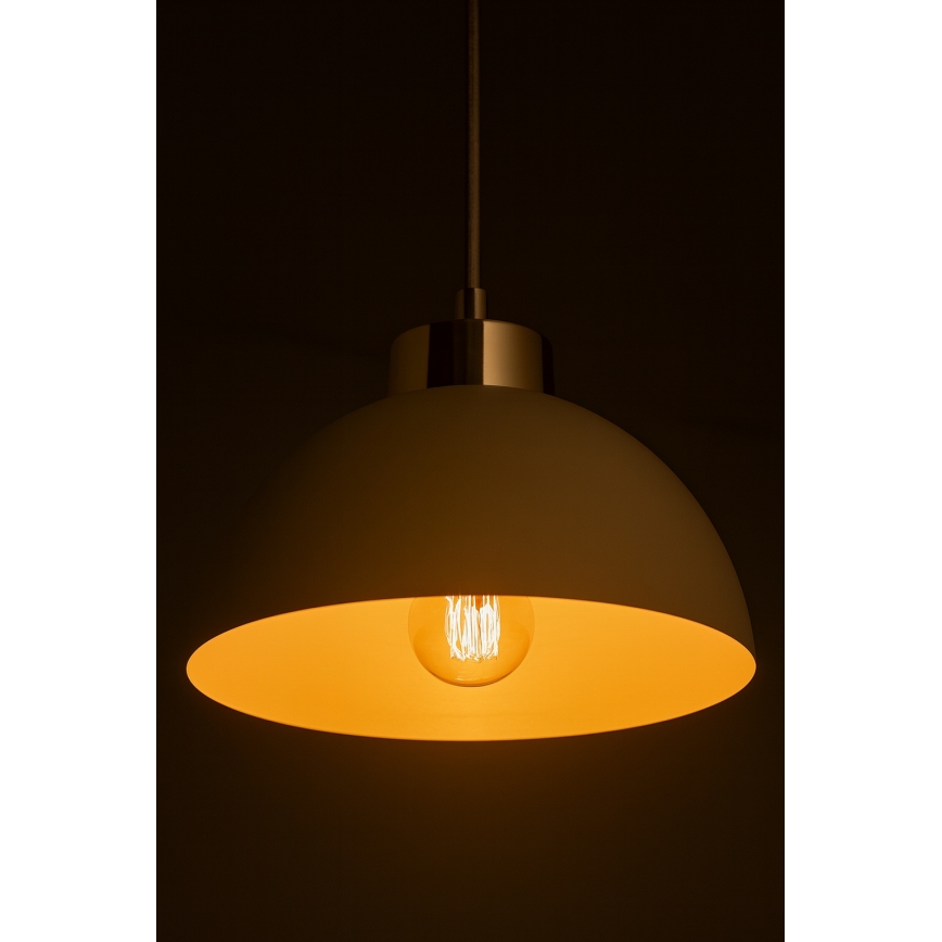 Brilagi - Takpendel med kabel MOON 1xE27/60W/230V Ø 18 cm beige/guld