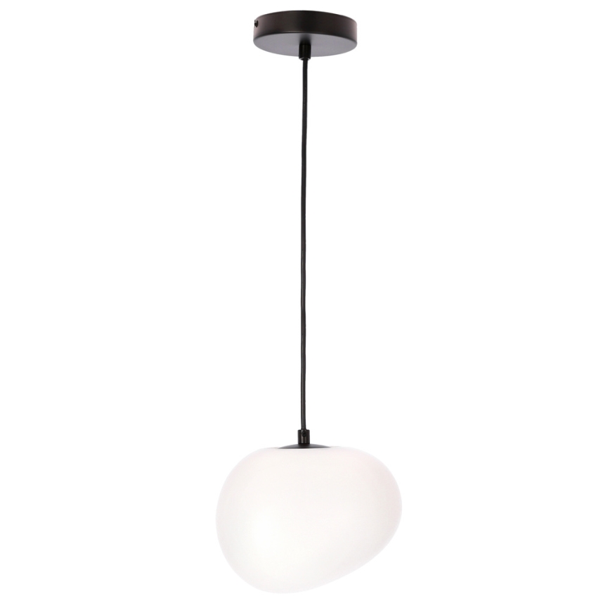 BRILAGI - Takpendel med kabel PEBBLES 1xE27/40W/230V Ø 20 cm svart