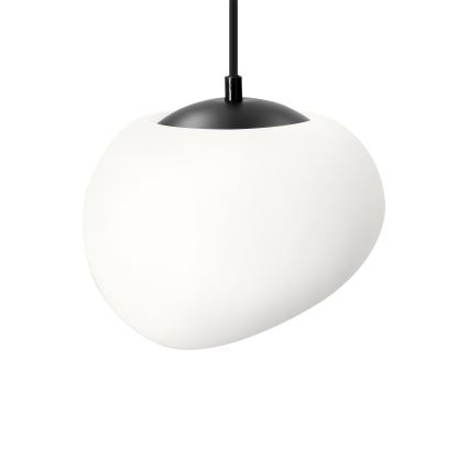 BRILAGI - Takpendel med kabel PEBBLES 1xE27/40W/230V Ø 20 cm svart