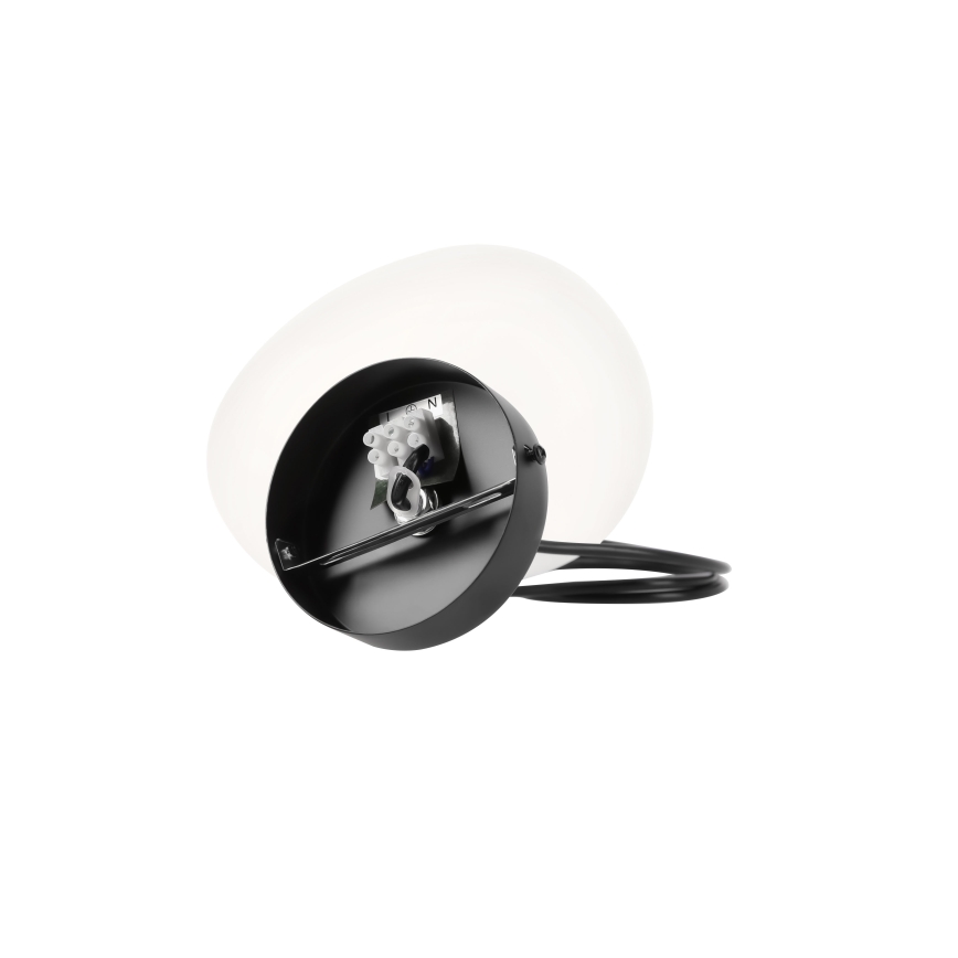 BRILAGI - Takpendel med kabel PEBBLES 1xE27/40W/230V Ø 20 cm svart