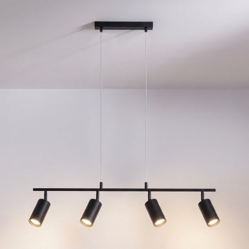 Brilagi - Takpendel med kabel SELE 4xGU10/30W/230V svart