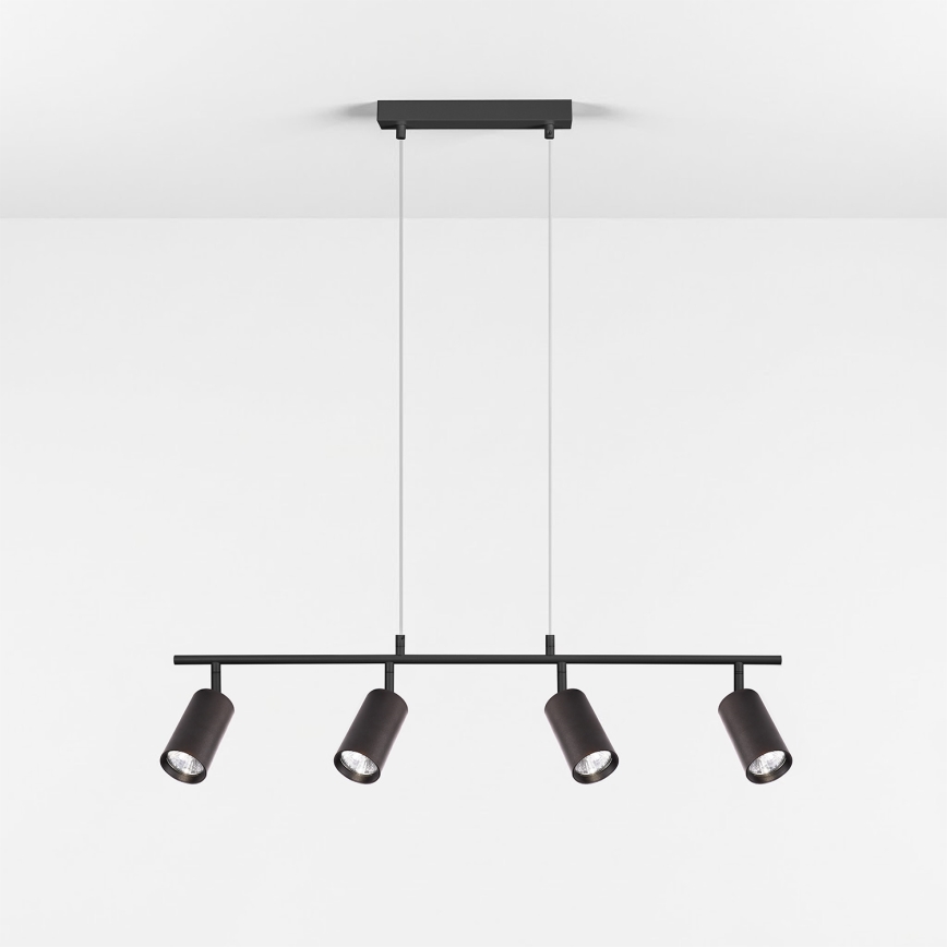 Brilagi - Takpendel med kabel SELE 4xGU10/30W/230V svart