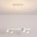 Brilagi - Takpendel med kabel SELE 4xGU10/30W/230V vit