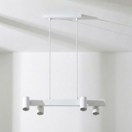 Brilagi - Takpendel med kabel SELE 4xGU10/30W/230V vit