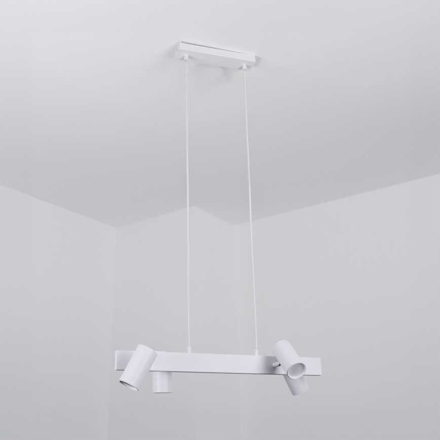 Brilagi - Takpendel med kabel SELE 4xGU10/30W/230V vit