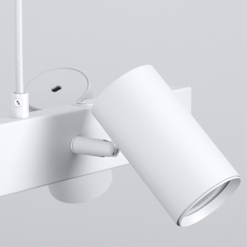 Brilagi - Takpendel med kabel SELE 4xGU10/30W/230V vit