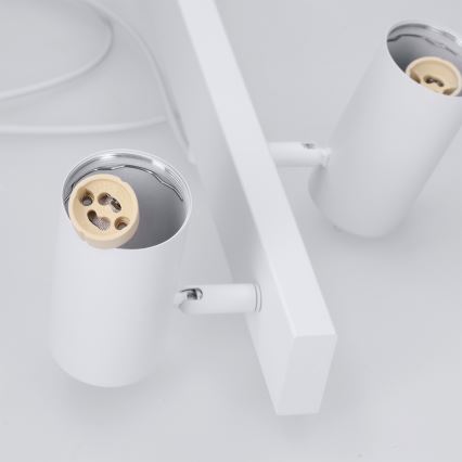 Brilagi - Takpendel med kabel SELE 4xGU10/30W/230V vit