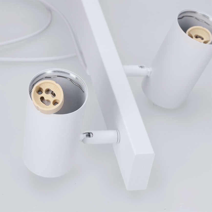 Brilagi - Takpendel med kabel SELE 4xGU10/30W/230V vit
