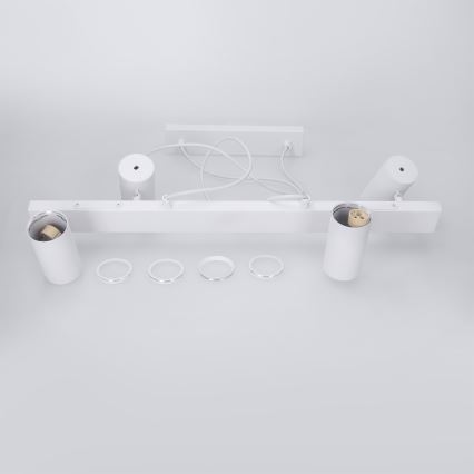 Brilagi - Takpendel med kabel SELE 4xGU10/30W/230V vit