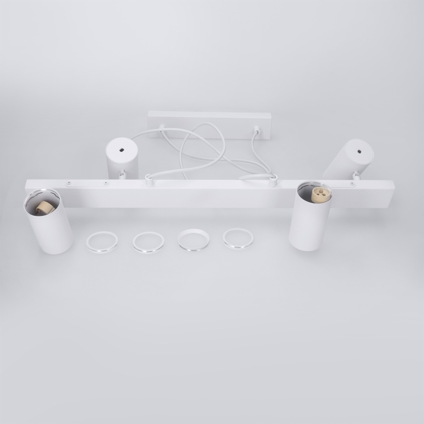 Brilagi - Takpendel med kabel SELE 4xGU10/30W/230V vit