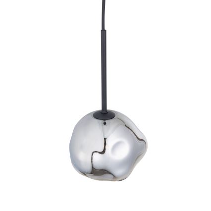 Brilagi - Takpendel med kabel VULCANO 1xG9/8W/230V svart/röksvart