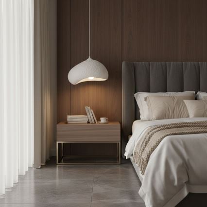 Brilagi - Takpendel med kabel WABI SABI 1xE27/40W/230V Ø 32 cm vit