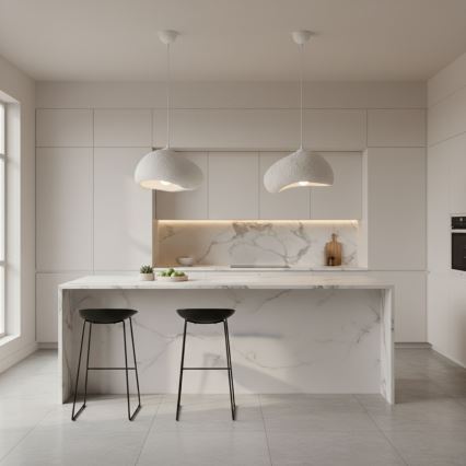 Brilagi - Takpendel med kabel WABI SABI 1xE27/40W/230V Ø 32 cm vit