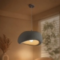 BRILAGI - Takpendel med kabel WABI SABI 1xE27/60W/230V Ø 40 cm grå