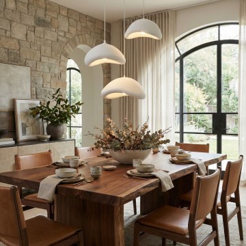 Brilagi - Takpendel med kabel WABI SABI 3xE27/40W/230V Ø 82 cm vit